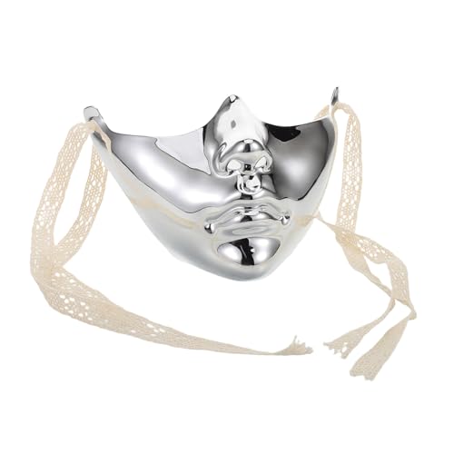 SAFIGLE Mechanische Halbgesichtsmaske Robustem Kunststoff Leichte Cosplay Maske für Damen und Herren Vielseitig für Karneval Halloween Maskenbälle und Partydekoration Geeignet SAFIGLE Mechanische Halbgesichtsmaske Robustem Kunststoff Leichte Cosplay Maske für Damen und Herren Vielseitig für Karneval Halloween Maskenbälle und Partydekoration Geeignet von SAFIGLE