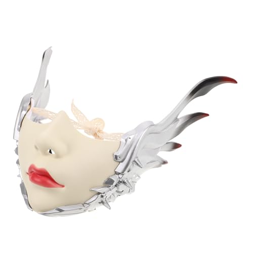 SAFIGLE Mechanische Steampunk Halbgesichtsmaske für Frauen Halloween Karneval Cosplay Komfortable Präzise Handwerkskunst für Fotoshootings und Theateraufführungen SAFIGLE Mechanische Steampunk Halbgesichtsmaske für Frauen Halloween Karneval Cosplay Komfortable Präzise Handwerkskunst für Fotoshootings und Theateraufführungen von SAFIGLE