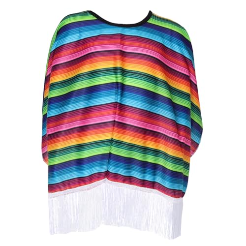 SAFIGLE Mexikanischer Schal Für Kindermagierkostüm Cartoon-umhang Umhang Für Kind Umhang Für Kleinkinder Jungenkleider Halloween Verkleiden Prinzessin Umhang Kinderumhang Polyester von SAFIGLE