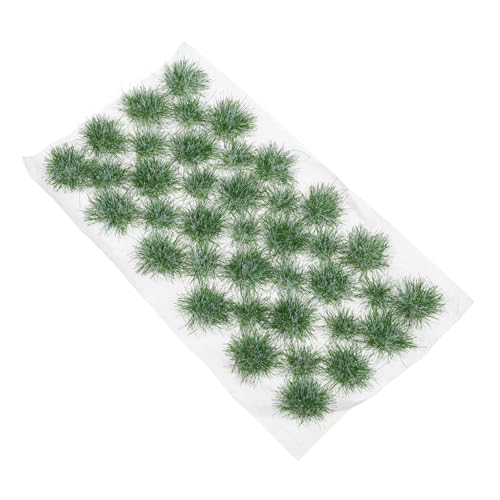 SAFIGLE Micro Landscape Grasbüschel Detailgetreue Simulation Wetterfeste Miniatur Gras Cluster für Diorama Modellbau Mini Garten und Sandtisch Lebensecht Vielseitig Arrangierbar von SAFIGLE