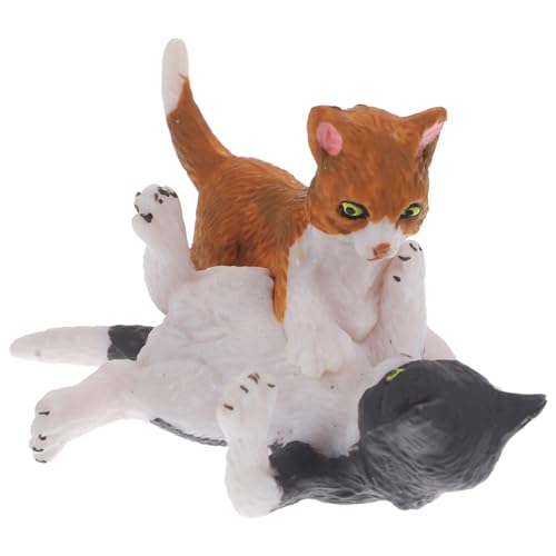 SAFIGLE Miniatur-Katzenfigur Niedliche Freche Katzenfiguren Spielzeug Realistisches Kätzchen-Spielzeug Kuchendekoration Schreibtischdekoration Für Heimdekoration SAFIGLE Miniatur-Katzenfigur Niedliche Freche Katzenfiguren Spielzeug Realistisches Kätzchen-Spielzeug Kuchendekoration Schreibtischdekoration Für Heimdekoration von SAFIGLE