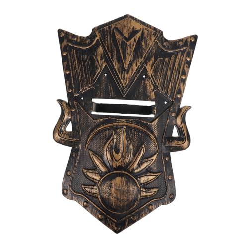 SAFIGLE Mittelalterliches Ritterschild Für Für Halloween Cosplay Rollenspiele Leicht Und Langlebig Für Das Tägliche Von Jungen Ritterkostüm Zubehör von SAFIGLE