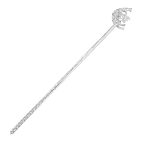 SAFIGLE Moon Star Handstock mit Strass Kostüm Gehstock für Halloween Cosplay Perfektes Accessoire für Mädchen und Frauen für Partys und Karneval von SAFIGLE
