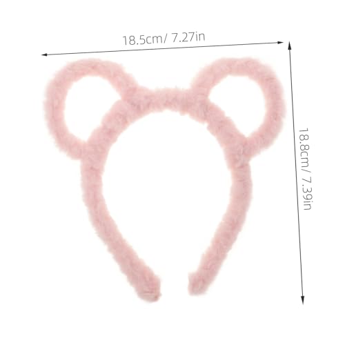 SAFIGLE Niedliches Plüsch Bärenohren Haarband Weiches Cosplay Stirnband für Teenager Mädchen Party Kopfschmuck Gesichtswäsche Make up Zubehör SAFIGLE Niedliches Plüsch Bärenohren Haarband Weiches Cosplay Stirnband für Teenager Mädchen Party Kopfschmuck Gesichtswäsche Make up Zubehör von SAFIGLE