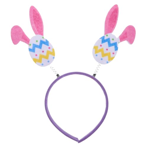 SAFIGLE Osterhasenohren Haarreif mit Bunten Eiern Niedliches Kostümzubehör für Erwachsene und Ostern Partys und Fotokabinen Requisiten SAFIGLE Osterhasenohren Haarreif mit Bunten Eiern Niedliches Kostümzubehör für Erwachsene und Ostern Partys und Fotokabinen Requisiten von SAFIGLE