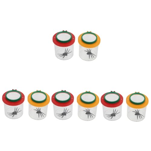 SAFIGLE Packung Mit 8 Stück Beobachtungsbox für Insekten Vakuum für Kinder Plastikbehälter Staubsauger Spielzeuge Insektenbetrachter für Kinder vergrößernder Insektenbetrachter draussen von SAFIGLE
