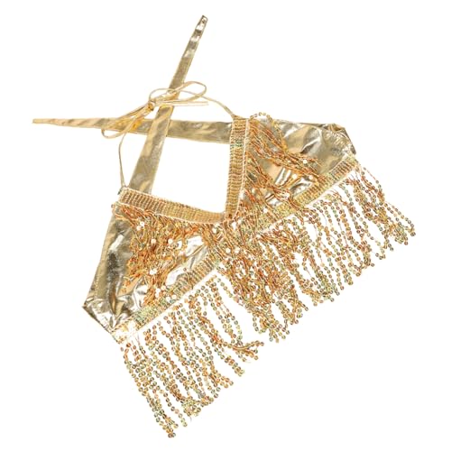 SAFIGLE Pailletten Top Röcke Rote Weißer Glitzerrock Glitzerrock Roter Fransenrock Für Bauchtänzerin Kostüme Brauner Glitzerrock Bauchtuch Polyester Golden SAFIGLE Pailletten Top Röcke Rote Weißer Glitzerrock Glitzerrock Roter Fransenrock Für Bauchtänzerin Kostüme Brauner Glitzerrock Bauchtuch Polyester Golden von SAFIGLE