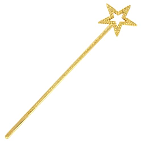 SAFIGLE Pentagramm Zauberstab Kinderparty Fee Für Mädchen Leuchtende Kleinkinder Kleine Glitzernde Feenflügel Kinderkostüm Kinderstäbe Mädchen Feenstab Feenstäbe Stern von SAFIGLE
