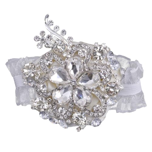 SAFIGLE Perlencorsage Brautparty Corsage Handgelenk Corsage Armband Corsage Armband Brautjungfer Seidenblumen Corsage Valentinstag Corsage Silber SAFIGLE Perlencorsage Brautparty Corsage Handgelenk Corsage Armband Corsage Armband Brautjungfer Seidenblumen Corsage Valentinstag Corsage Silber von SAFIGLE