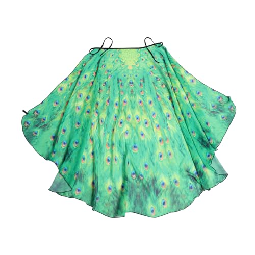 SAFIGLE Pfauenkostümkap Für Frauen Chiffon -schal -schal Für Halloween -Cosplay -Hochzeiten Und Bühnenaufführungen Als Schal -Cape -Rock Verwenden SAFIGLE Pfauenkostümkap Für Frauen Chiffon -schal -schal Für Halloween -Cosplay -Hochzeiten Und Bühnenaufführungen Als Schal -Cape -Rock Verwenden von SAFIGLE
