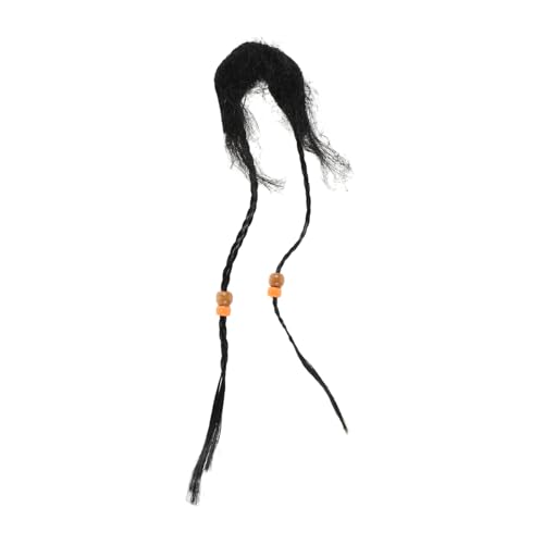 SAFIGLE Halloween Gefälschte Piraten Bart Männer Schwarz Künstliche Schnurrbart Für Pirate Party Lieferungen von SAFIGLE