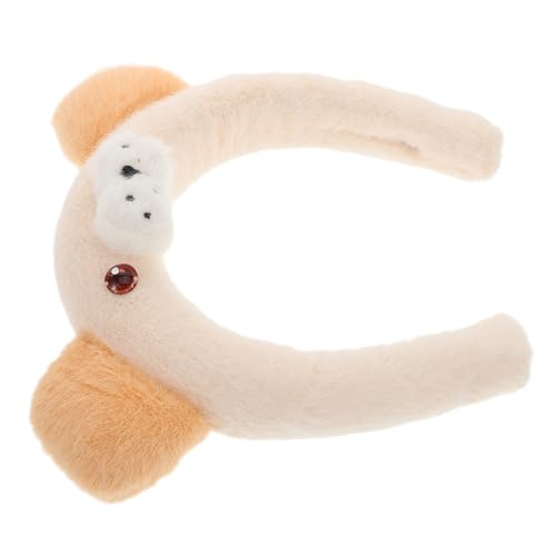 SAFIGLE Plüsch Hundeohr Haarreif für Bequemes Haaraccessoire mit Einzigartigem Tierohren Design für Partys Festivals und Cosplay Flauschiger Kopfschmuck von SAFIGLE