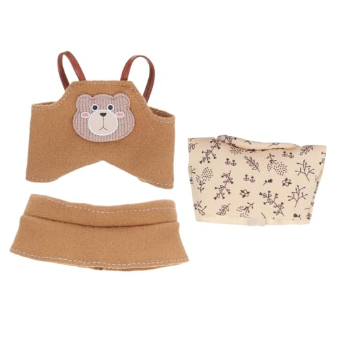 SAFIGLE Puppenkleider Set Maßgeschneiderte Kleidung mit Hut und Hose Detailreich Verarbeitet für Mädchen Puppen für Rollenspiele und Sammlungen SAFIGLE Puppenkleider Set Maßgeschneiderte Kleidung mit Hut und Hose Detailreich Verarbeitet für Mädchen Puppen für Rollenspiele und Sammlungen von SAFIGLE