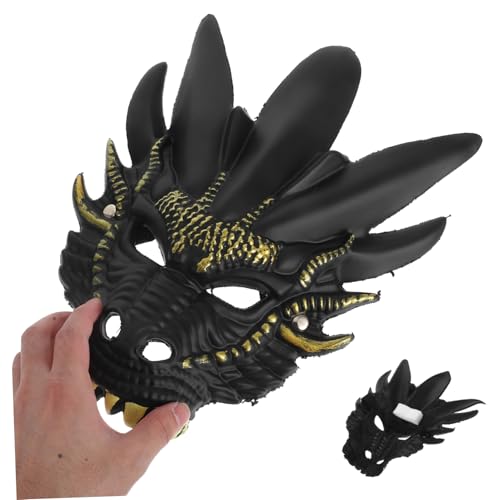 SAFIGLE Realistische Tiermaske für Halloween Cosplay mit Elastischem Kopfband für Maskerade Partys Festivals für Erwachsene von SAFIGLE
