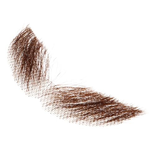 SAFIGLE Realistischer Männer Schnurrbart aus Echtem Haar Braun Natürliche Textur Angenehm Tragbar Selbstklebend für Kostümpartys Theater Cosplay und Festivals Einfache Anwendung und SAFIGLE Realistischer Männer Schnurrbart aus Echtem Haar Braun Natürliche Textur Angenehm Tragbar Selbstklebend für Kostümpartys Theater Cosplay und Festivals Einfache Anwendung und von SAFIGLE