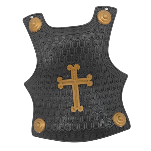 SAFIGLE Ritterkostüm Schild Mittelalterliches Cosplay Requisit Leicht Tragbar Fördert Bewegung und Fantasie für Jungen Rollenspiel Zubehör von SAFIGLE