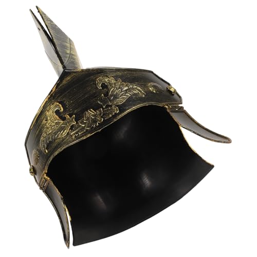 SAFIGLE Römischer Helm für Herren Exquisites Kostüm Antike Kopfbedeckung für Cosplay Halloween und Karneval Hochwertige Detailverarbeitung für Partys SAFIGLE Römischer Helm für Herren Exquisites Kostüm Antike Kopfbedeckung für Cosplay Halloween und Karneval Hochwertige Detailverarbeitung für Partys von SAFIGLE
