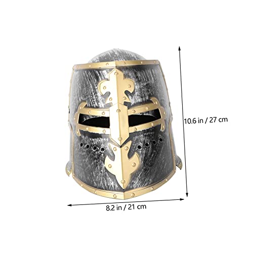 SAFIGLE Römischer Krieger Helm Cosplay Hut Theaterschmuck Kostüm Zubehör Party Deko Halloween Feier Karneval Accessoire SAFIGLE Römischer Krieger Helm Cosplay Hut Theaterschmuck Kostüm Zubehör Party Deko Halloween Feier Karneval Accessoire von SAFIGLE