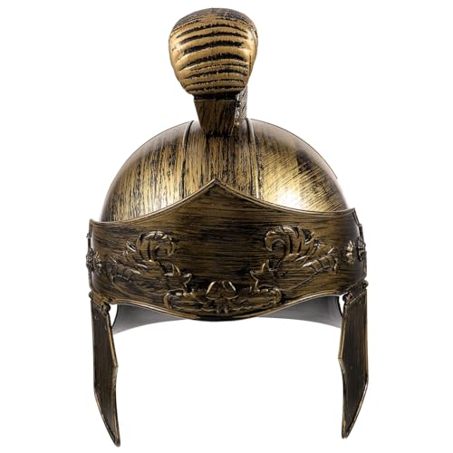 SAFIGLE Römischer Soldatenhelm für Erwachsene Leichtes Mittelalter kopfschmuck Cosplay Zubehör Robust und Angenehm für Halloween Karneval und Rollenspiele SAFIGLE Römischer Soldatenhelm für Erwachsene Leichtes Mittelalter kopfschmuck Cosplay Zubehör Robust und Angenehm für Halloween Karneval und Rollenspiele von SAFIGLE