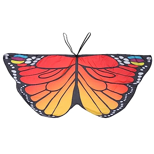 SAFIGLE Schmetterlingsumhang Für Mädchen Für Kleinkinder Rosa Schmetterlingsflügel Umhang Kostüme Schmetterlingsumhang Performance Umhang Performance Umhang Ankleideumhang von SAFIGLE