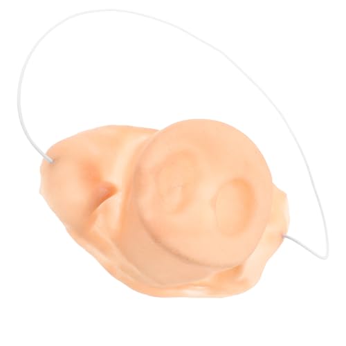 SAFIGLE Schweinenase Maske Plüschbecher Dinosaurier Kostüm Gesicht Kuh Verkleidung Für Tiere Schweinenase Knopf Ziege Schweinenase Halskette Pelzige Grimasse Tierfiguren Bär von SAFIGLE