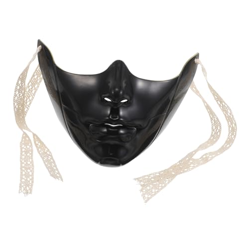 SAFIGLE Steampunk Mechanische Halbmaske für Männer Halloween Cosplay Party Maskerade Ball Zubehör Schwarz Leicht für Rollenspiele und Themenveranstaltungen SAFIGLE Steampunk Mechanische Halbmaske für Männer Halloween Cosplay Party Maskerade Ball Zubehör Schwarz Leicht für Rollenspiele und Themenveranstaltungen von SAFIGLE
