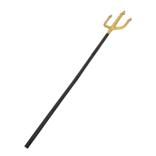 SAFIGLE Teufels Pitchgabel Dämonen Requisite Kunststoff Pitchgabel Dreizack Halloween Teufelskostüm Zubehör Für Erwachsene Und Halloween Party Cosplay Schwarz SAFIGLE Teufels Pitchgabel Dämonen Requisite Kunststoff Pitchgabel Dreizack Halloween Teufelskostüm Zubehör Für Erwachsene Und Halloween Party Cosplay Schwarz von SAFIGLE