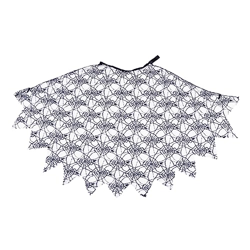 SAFIGLE Umhang Aus Spinnennetz Für Fröhliches Halloween Sei Gruselig Kostüm Superheld Kap Maske Kleidung Spinnennetzmantel Cosplay-mantel Spinnennetz-umhang Black Polyester SAFIGLE Umhang Aus Spinnennetz Für Fröhliches Halloween Sei Gruselig Kostüm Superheld Kap Maske Kleidung Spinnennetzmantel Cosplay-mantel Spinnennetz-umhang Black Polyester von SAFIGLE