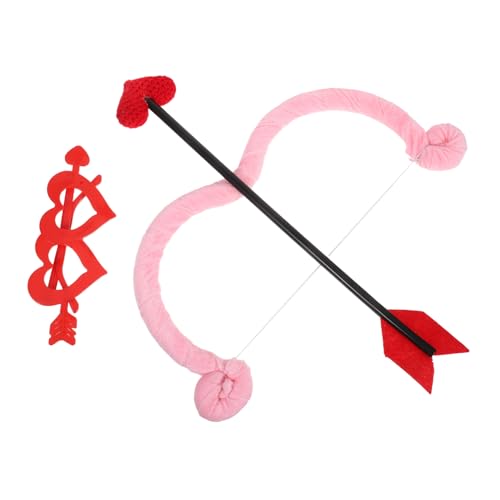 SAFIGLE Valentinstag Cupid Kostüm Zubehör mit Herzförmigen Brillen Leichter Liebespfeil Bogen Vielseitig für Halloween Karneval Cosplay und Paarkostüme Bequem und Einfach Kombinierbar SAFIGLE Valentinstag Cupid Kostüm Zubehör mit Herzförmigen Brillen Leichter Liebespfeil Bogen Vielseitig für Halloween Karneval Cosplay und Paarkostüme Bequem und Einfach Kombinierbar von SAFIGLE