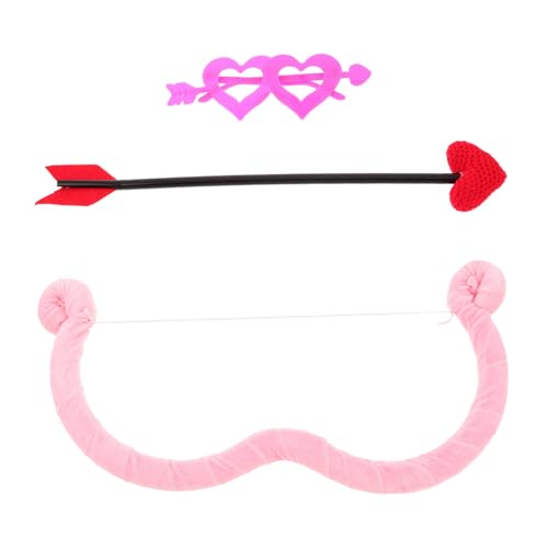 SAFIGLE Valentinstagspartydekoration Valentinstags -Cupid -Accessoire Herzbodenpfeile valentinstag zubehör y Flechas Cosplay -Kostümzubehör -Kostümzubehör Goldener Samt Rosa von SAFIGLE