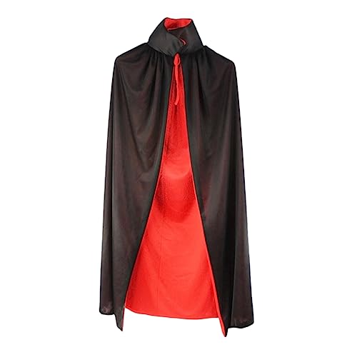 SAFIGLE Vampir-Umhang Kostüm Vampirmantel für Erwachsene Halloween-Todeskap Vampire Cape Halloween Cape Halloween Outfit Vampirumhang in klassischer Farbe Halloween-Party-Umhang Polyester SAFIGLE Vampir-Umhang Kostüm Vampirmantel für Erwachsene Halloween-Todeskap Vampire Cape Halloween Cape Halloween Outfit Vampirumhang in klassischer Farbe Halloween-Party-Umhang Polyester von SAFIGLE