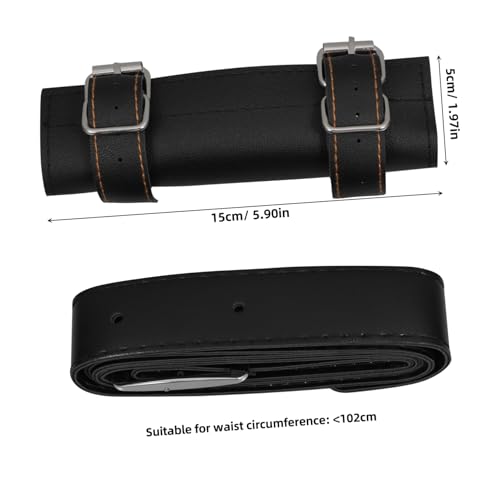 SAFIGLE Verstellbarer Ledergürtel Schwerthalter Mittelalter Cosplay Gürtel für Erwachsene Halloween Kostüm Zubehör SAFIGLE Verstellbarer Ledergürtel Schwerthalter Mittelalter Cosplay Gürtel für Erwachsene Halloween Kostüm Zubehör von SAFIGLE
