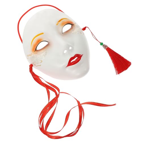 SAFIGLE Vollgesicht Maske für Frauen Maske für Karneval Halloween Cosplay Einzigartiges Design mit Fransen Leicht Langlebig als Fotorequisit von SAFIGLE
