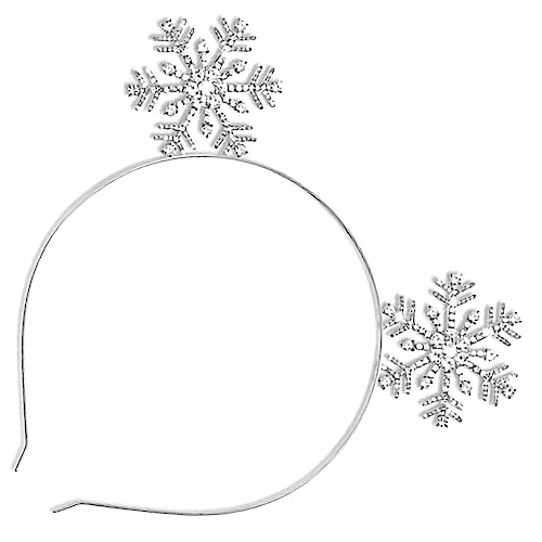 SAFIGLE Weihnachtlicher Schneeflocken Haarreif Festliches Weihnachtsstirnband für Damen und Modisches Accessoire für Party Karneval Halloween und Winterfeiern SAFIGLE Weihnachtlicher Schneeflocken Haarreif Festliches Weihnachtsstirnband für Damen und Modisches Accessoire für Party Karneval Halloween und Winterfeiern von SAFIGLE