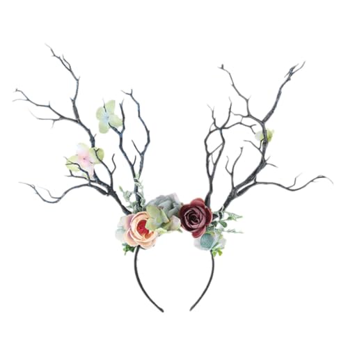 SAFIGLE Weihnachtliches Geweih Stirnband Haaraccessoire für Festliche Outfits für Familie zur Schaffung Fröhlichen SAFIGLE Weihnachtliches Geweih Stirnband Haaraccessoire für Festliche Outfits für Familie zur Schaffung Fröhlichen von SAFIGLE