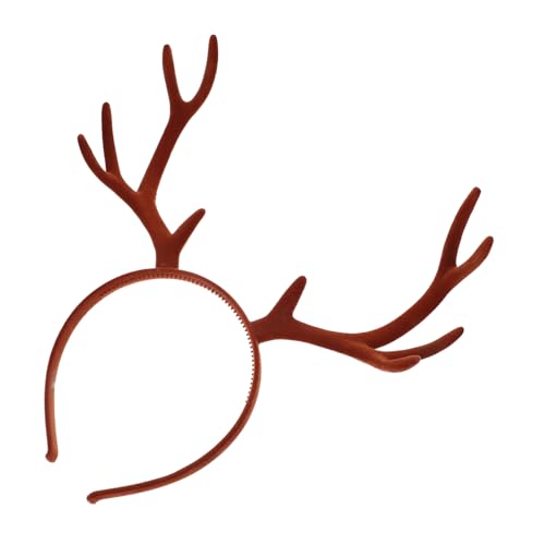 SAFIGLE Weihnachtliches Hirschgeweih Haarband Damen Komfortabel Einzigartig Kostüm Stirnband für Party Bühne Xmas Dekoration Geeignet für Teens und Erwachsene SAFIGLE Weihnachtliches Hirschgeweih Haarband Damen Komfortabel Einzigartig Kostüm Stirnband für Party Bühne Xmas Dekoration Geeignet für Teens und Erwachsene von SAFIGLE
