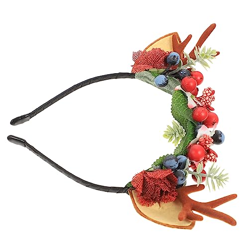 SAFIGLE Weihnachtliches Rentier Geweih Stirnband Leichtes Party Kopfschmuck für Damen und Herren Komfortabel Langlebig Festliche Haarreife für Weihnachtsfeier und Kostüm SAFIGLE Weihnachtliches Rentier Geweih Stirnband Leichtes Party Kopfschmuck für Damen und Herren Komfortabel Langlebig Festliche Haarreife für Weihnachtsfeier und Kostüm von SAFIGLE