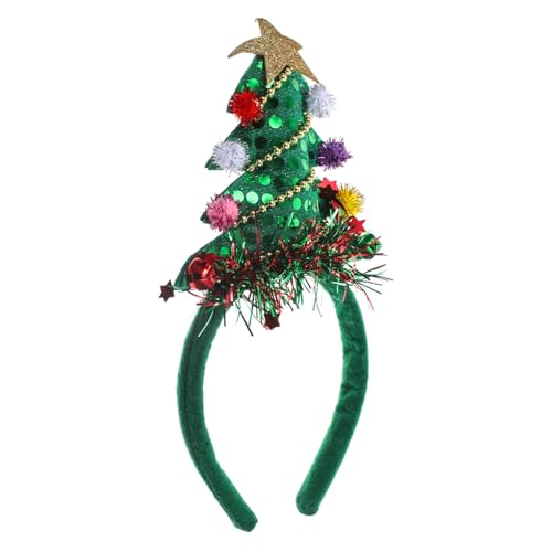 SAFIGLE Weihnachtsbaum Stirnband mit Glocken Dekoratives Haarband für Mädchen für Weihnachtsfeiern Neujahr und Maskeraden Langlebiges und Design Perfektes für und Familie SAFIGLE Weihnachtsbaum Stirnband mit Glocken Dekoratives Haarband für Mädchen für Weihnachtsfeiern Neujahr und Maskeraden Langlebiges und Design Perfektes für und Familie von SAFIGLE