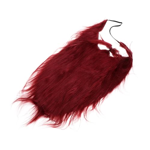 SAFIGLE Weihnachtsmann Bart Party gefälschter Bart Gesichts- Bart des Weihnachtsmannes Halloween faschingsbart weihnachtsverkleidung Kostümbärte für Erwachsene Kunstbart für Tuch von SAFIGLE