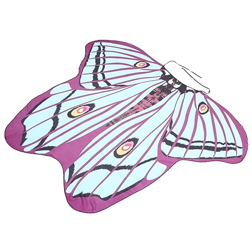 SAFIGLE Wirbelnder Schmetterlingsschal Dekoratives Tanzset Meerjungfrauen Dekorationen Pailletten Festival Kostüm Feenflügel Schwarz Damen Charms Schmetterling Halloween SAFIGLE Wirbelnder Schmetterlingsschal Dekoratives Tanzset Meerjungfrauen Dekorationen Pailletten Festival Kostüm Feenflügel Schwarz Damen Charms Schmetterling Halloween von SAFIGLE