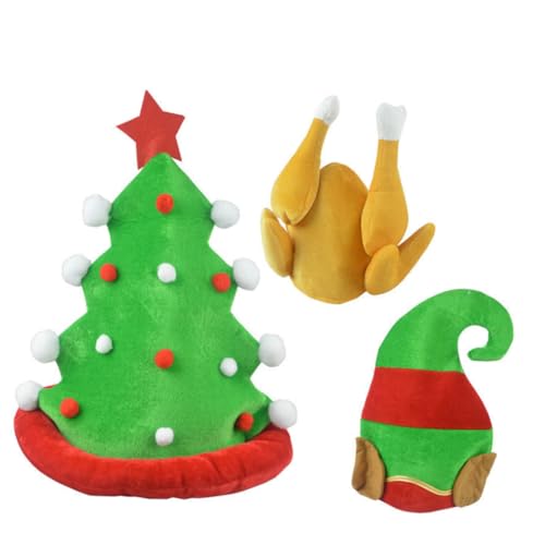 SAFIGLE geschenke für kinder kindergeschenke party decoration party dekoration witziger hut partydeko einschulung Cute hat Truthahnhut Cartoon-Hut Plüschmütze Tier Requisiten Kleidung von SAFIGLE