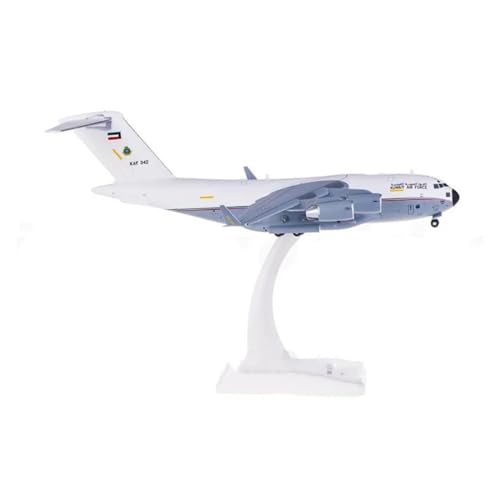 Flugzeug Spielzeug HG5606 Kuwait Air Force ABS-Druckgussmodell Im Maßstab 1:200 des Transportflugzeugs C-17 KAF 342 von SAFWEL