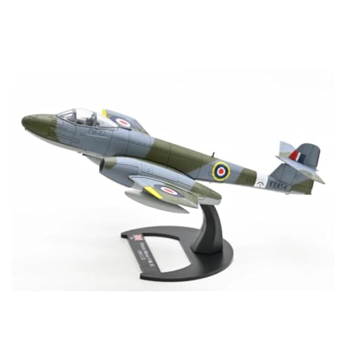 Flugzeug Spielzeug Maßstab 1:72 CHE14635 Gloster Meteor Gloucester Alloy Rumpf Militarisiertes Kampfflugzeugmodell von SAFWEL