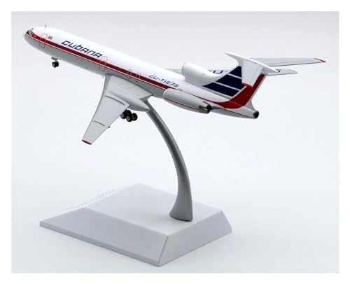 Flugzeug Spielzeug Modellflugzeug Airlines Tu-154M Im Maßstab 1:200, Druckguss-Legierungsflugzeug, Jet CU-T1275, Ausstellungsspielzeug Mit Ständer von SAFWEL