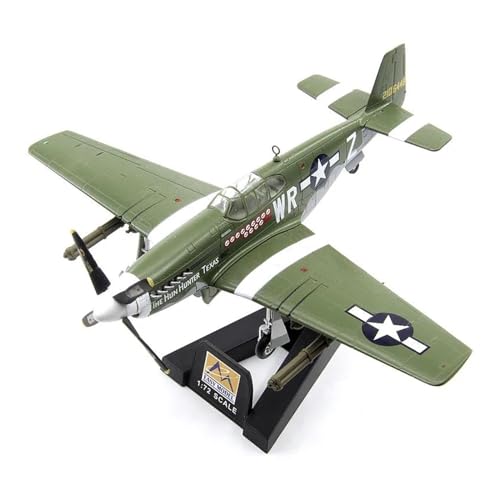 Flugzeug Spielzeug P-51B-Jäger Im Maßstab 1:72, Fertiges Produkt, Ornament-Spielzeugdisplay 36357 von SAFWEL