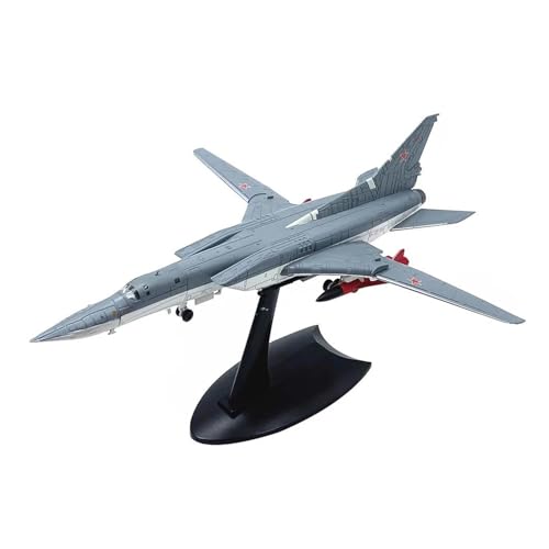 Flugzeug Spielzeug Russisches TU22M3 Backfire-Flugzeugmodell Aus Druckgusslegierung Im Maßstab 1:144, Fertiges Flugzeugmodell von SAFWEL