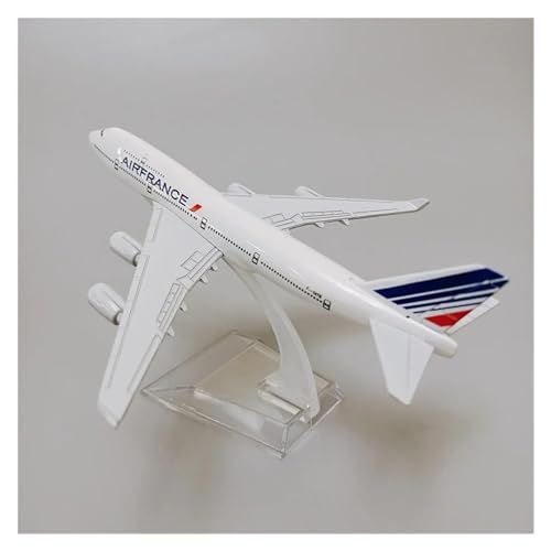 SAFWEL Flugzeug Spielzeug 16 cm Legierung Metall Air France Airlines Boeing 747 B747-400 Flugzeug Modell AirFrance Airways Flugzeug Modell Druckguss Flugzeug Spielzeug von SAFWEL