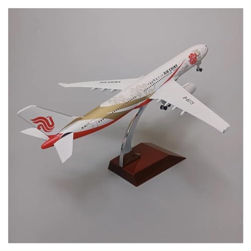 SAFWEL Flugzeug Spielzeug 20 cm Legierung Metall Air China Red Peony Airbus 330 A330 Airlines Flugzeug Modell Flugzeug Modell Flugzeug von SAFWEL