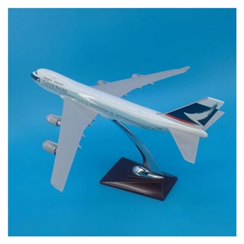 SAFWEL Flugzeug Spielzeug 32CM B747 Cathay Pacific Airlines Airway-Flugzeug-Modellflugzeug Aus Druckguss-Kunststofflegierung Für Kinder von SAFWEL