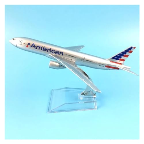 SAFWEL Flugzeug Spielzeug American Airlines Boeing 777 16 cm Modellflugzeug Aus Legiertem Metall, Kinderflugzeugmodelle, Spielzeug von SAFWEL
